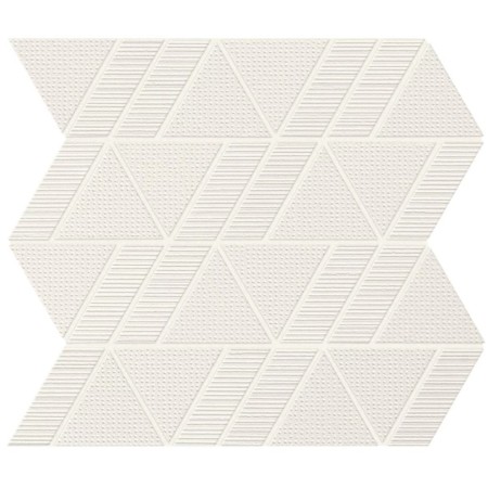 ATLAS CONCORDE APLOMB WHITE MOSAICO TRIANGLE MATT 31.5X30.5