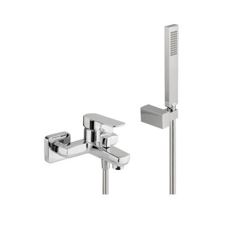 EURORAMA SON MISCLEATORE VASCA ESTERNO CON SET DOCCIA