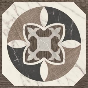 SANT'AGOSTINO CERAMICHE INTARSI GLAM 01 20X20 RETTIFICATO