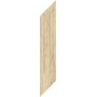SANT'AGOSTINO CERAMICHE SUNWOOD CHEVRON LIGHT NATURALE 9.4X49 RETTIFICATO - 9MM
