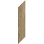 SANT'AGOSTINO CERAMICHE SUNWOOD CHEVRON CARAMEL NATURALE 9.4X49 RETTIFICATO - 9MM