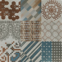 MUTINA AZULEJ COMBINATION GRIGIO 20X20 RETT
