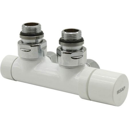IRSAP KIT GRUPPI VALVOLE A SQUADRO PASSO 50 MM BIANCO