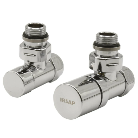 IRSAP KIT VALVOLE E DETENTORI DA 1/2 CROMO
