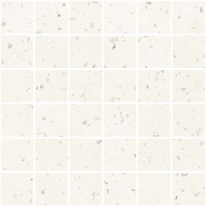 SANT'AGOSTINO CERAMICHE DECONCRETE MOSAICO DE-MICRO WHITE 30X30 RETTIFICATO