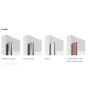 ARBLU VEGA NEW ANGOLO SEMICIRCOLARE 2 ANTE SCORREVOLI