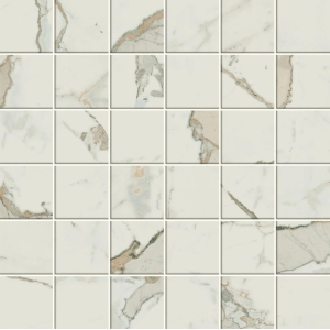 ATLAS CONCORDE EXIGO CALACATTA MATT MOSAICO 30X30 RETTIFICATO