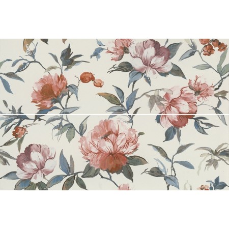 MARAZZI MOMENTI DECORO PAINTING BIANCO 40X120 TOUCH