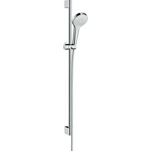 HANSGROHE CROMA SELECT S SET DOCCIA VARIO CON ASTA DOCCIA 90 CM BIANCO/CROMO
