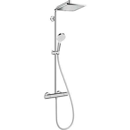 HANSGROHE CROMETTA E SHOWERPIPE 240 1JET CON TERMOSTATICO CROMO