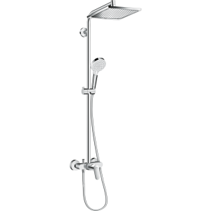 HANSGROHE CROMETTA E SHOWERPIPE 240 1JET CON MISCELATORE MONOCOMANDO CROMO