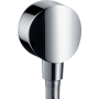 HANSGROHE FIXFIT USCITA A MURO S SENZA VALVOLA ANTIRIFLUSSO CROMO