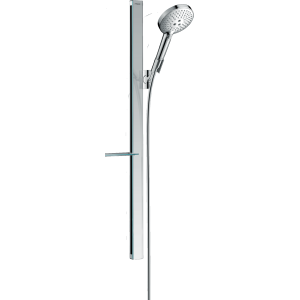 HANSGROHE RAINDANCE SELECT S SET DOCCIA 120 3JET CON ASTA DOCCIA 90 CM E PORTASAPONE CROMO