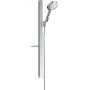 HANSGROHE RAINDANCE SELECT S SET DOCCIA 120 3JET CON ASTA DOCCIA 90 CM E PORTASAPONE CROMO