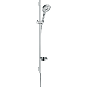 HANSGROHE RAINDANCE SELECT S SET DOCCIA 120 3JET POWDERRAIN CON ASTA DOCCIA 90 CM CROMO