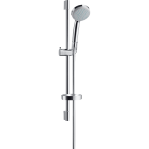 HANSGROHE CROMA 100 SET DOCCIA VARIO CON ASTA DOCCIA 65 CM E PORTASAPONE CROMO
