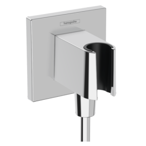 HANSGROHE FIXFIT E USCITA A MURO CON SUPPORTO DOCCIA