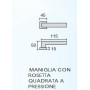 ATHENA  MANIGLIA CAJUN Q