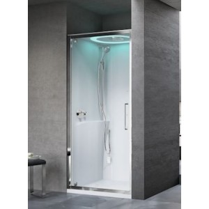NOVELLINI EON G80 CABINA MULTIFUNZIONE 1 ANTA BATTENTE PER NICCHIA