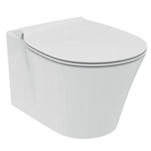 IDEAL STANDARD CONNECT AIR VASO AQUABLADE SOSPESO CON SEDILE NORMALE BIANCO LUCIDO