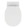 IDEAL STANDARD CONNECT AIR VASO AQUABLADE SOSPESO CON SEDILE NORMALE BIANCO LUCIDO