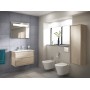 IDEAL STANDARD CONNECT AIR VASO AQUABLADE SOSPESO CON SEDILE NORMALE BIANCO LUCIDO