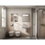 IDEAL STANDARD CONNECT AIR VASO AQUABLADE SOSPESO CON SEDILE NORMALE BIANCO LUCIDO