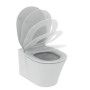 IDEAL STANDARD CONNECT AIR VASO AQUABLADE SOSPESO CON SEDILE RALLENTATO BIANCO LUCIDO