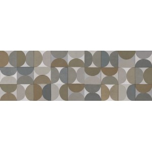 RAGNO CERAMICHE CLAYTON DECORO SPHERE TOUCH 33X100 RETT.