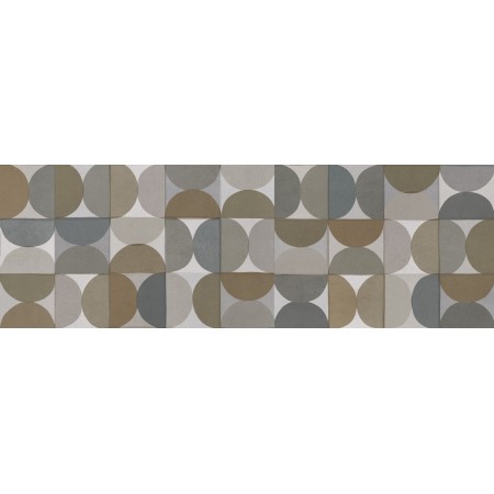 RAGNO CERAMICHE CLAYTON DECORO SPHERE TOUCH 33X100 RETT.