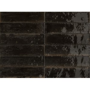 RAGNO CERAMICHE LOOK NERO GLOSSY 6X24