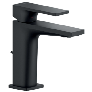 NOBILI SEVEN MISCELATORE LAVABO C/SCARICO AUTOMATICO NERO OPACO