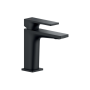 NOBILI SEVEN MISCELATORE LAVABO SENZA SCARICO CON RISPARMIO ENERGETICO NERO OPACO