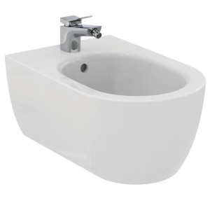 IDEAL STANDARD BLEND CURVE BIDET SOSPESO BIANCO OPACO