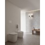 IDEAL STANDARD BLEND CURVE VASO A TERRA FILO PARETE AQUABLADE BIANCO OPACO