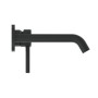 IDEAL STANDARD CERALINE MISCELATORE LAVABO A PARETE NERO OPACO
