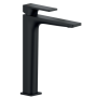 NOBILI SEVEN MISCELATORE LAVABO ALTO C/SCARICO CLIC CLAC RISPARMIO ENERGETICO NERO OPACO