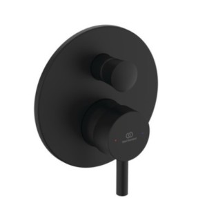 IDEAL STANDARD CERALINE MISCELATORE AD INCASSO PER VASCA/DOCCIA NERO OPACO