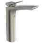 IDEAL STANDARD CONCA MISCELATORE LAVABO MONOCOMANDO DA APPOGGIO SU PIANO S/SCARICO SILVER STORM