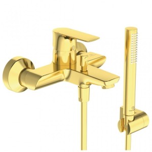 IDEAL STANDARD CONNECT AIR MISCELATORE VASCA BRUSHED GOLD