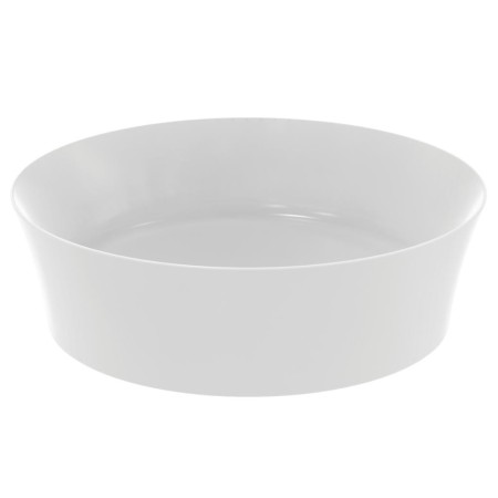 IDEAL STANDARD IPALYSS LAVABO ULTRASOTTILE TONDO 400X400 MM DA APPOGGIO BIANCO SETA