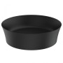 IDEAL STANDARD IPALYSS LAVABO ULTRASOTTILE TONDO 400X400 MM DA APPOGGIO NERO OPACO