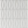 RAGNO CERAMICHE GLEEZE BIANCO STRUTTURA EYE 3D GLOSSY 7,5X20