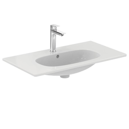 IDEAL STANDARD TESI LAVABO TOP 800MM BIANCO SETA