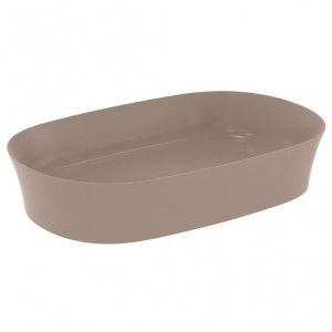 IDEAL STANDARD IPALYSS LAVABO ULTRASOTTILE OVALE 600X380 MM DA APPOGGIO KASHMIR