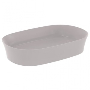 IDEAL STANDARD IPALYSS LAVABO ULTRASOTTILE OVALE 600X380 MM DA APPOGGIO CEMENTO