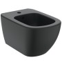 IDEAL STANDARD TESI BIDET SOSPESO C/FISSAGGI NASCOSTI NERO OPACO