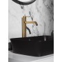 IDEAL STANDARD JOY LAVABO MISCELATORE MONOCOMANDO DA APPOGGIO SU PIANO S/SCARICO BRUSHED GOLD