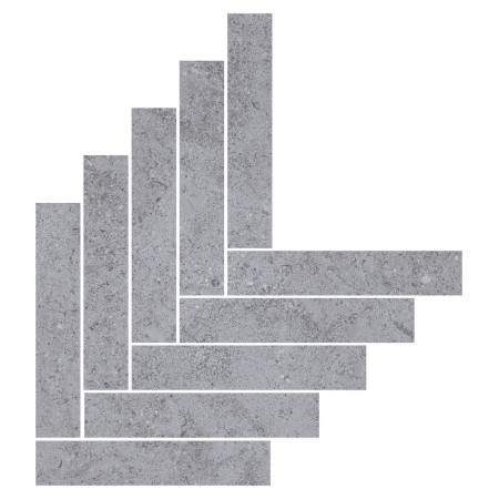 RAGNO CERAMICHE KALKSTONE GREY MOSAICO FRECCIA 44,9X61,6