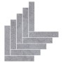 RAGNO CERAMICHE KALKSTONE GREY MOSAICO FRECCIA 44,9X61,6